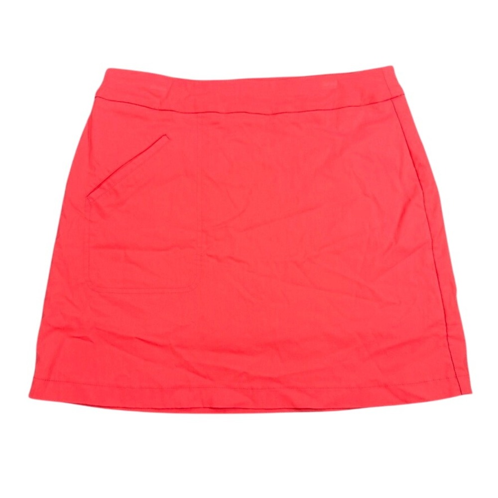 Jamie Sadock Golf Skort 8 Women Neon Pink Performance Stretch Pocket